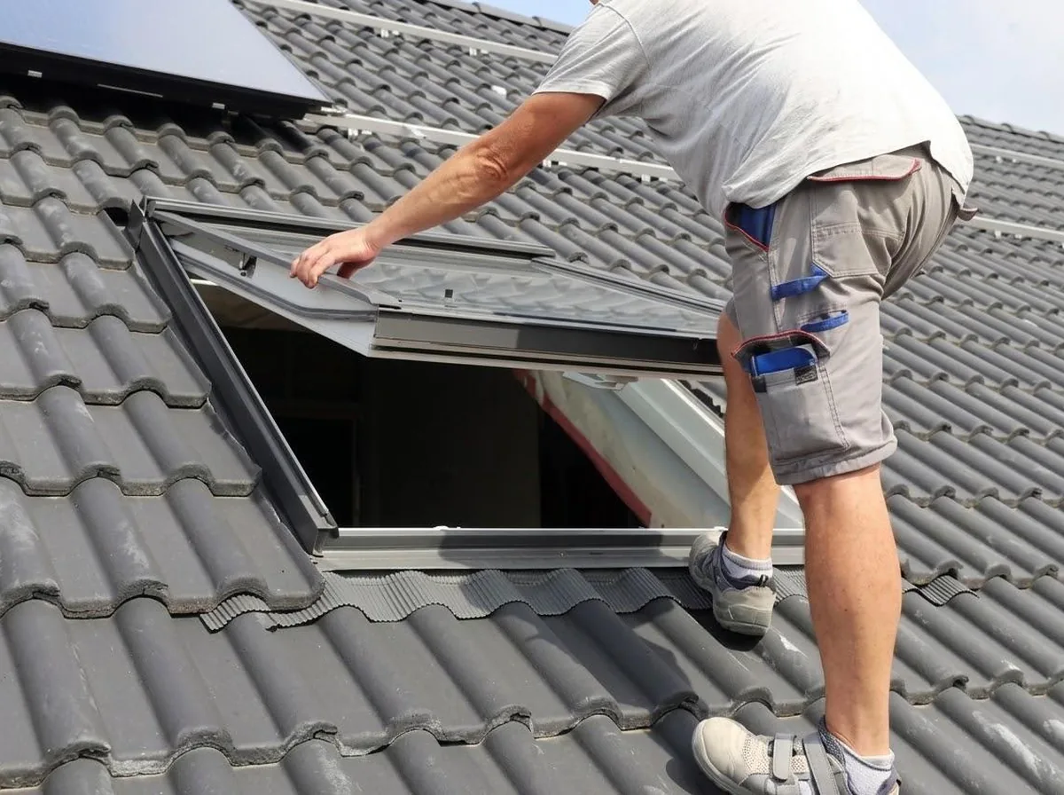 Pose de Velux